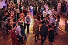 Arthur leads U3A Country Dancing